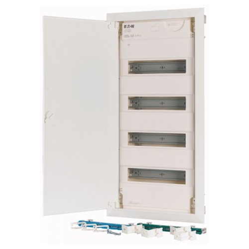 EATON rozvodnice.pod.omítku KLV-48UPS-F 48mod. IP30 plná.dvířka šedá N/PE