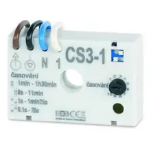 ELEKTROBOCK time switch CS3-1 for fans; under the switch