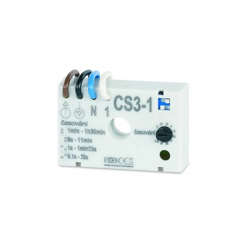 ELEKTROBOCK time switch CS3-1 for fans; under the switch
