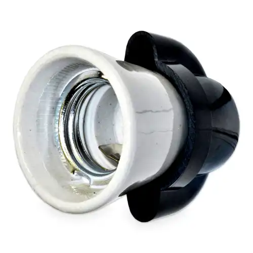 ELEMAN pendant socket E27 black-white 1332-407 ;