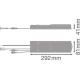 EM CON BOX 105V 3W LI AT 3H TS     LEDV