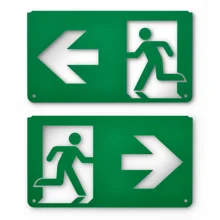 EM159Z WL/CM EXIT SIGN LEGEND LEFT/RIGHT