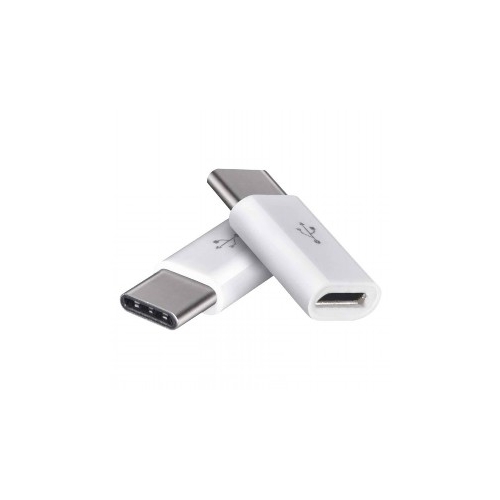 EMOS adaptér.měřič.spotřeby USB micro B/F - USB C/M balení=2ks