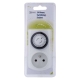 EMOS adapter. switching mechanical 230 V/16 A max 15FD/3A Code: P5504