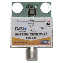 EMOS antenna preamplifier BEN-030 30dB VHF/UHV Code: J5803
