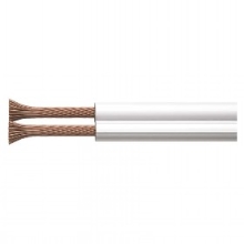 EMOS double line 2x1.5mm white, 100m