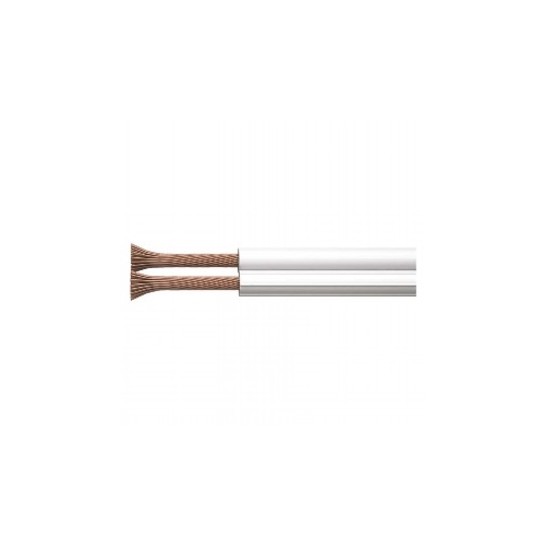 EMOS double line 2x1.5mm white, 100m