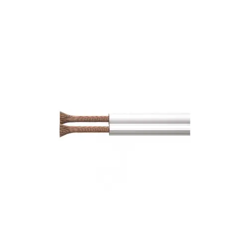EMOS double line 2x1.5mm white, 100m