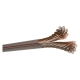EMOS double line. unshielded CYH 2x0.75mm (O); transparent/red 100m