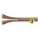 EMOS double line. unshielded CYH 2x0.75mm (O); transparent/red 100m