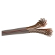 EMOS double line. unshielded CYH 2x1mm (O); transparent/red 100m