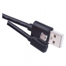 EMOS kabel USB 2.0 A/M - micro B/M 1m černý