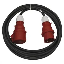 EMOS lead.ext. 3-phase 5x16A 25m rubber Code: PM0905
