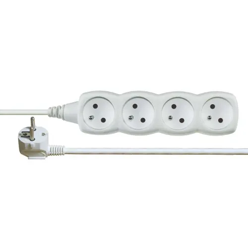 EMOS lead.ext. 4-set 7m without switches. P0417C 250V/10A H05VV-F3Gx1mm