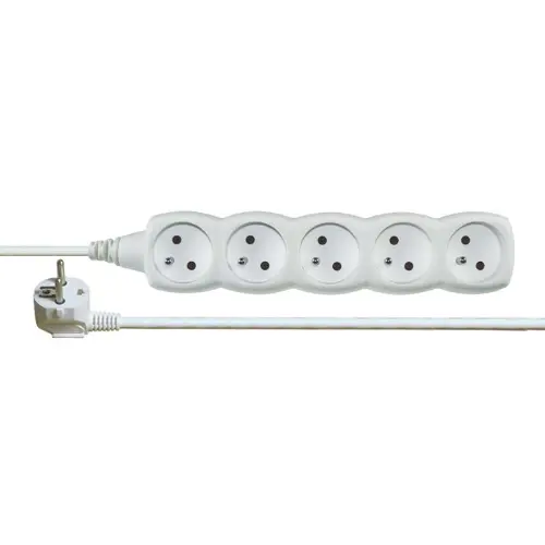 EMOS lead.ext. 5-set 5m without switches. P0515C 250V/10A H05VV-F3Gx1mm