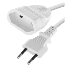 EMOS přívod.prodluž 1-zás. 1.5m 230V/2.5A max. H03VVH-F 2x0.75mm Kód:P01301