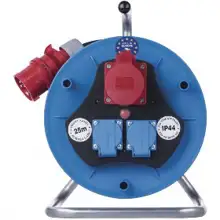 EMOS reel.drum. 3-set 25 m rubber thermal insulation. H07RN-F3Gx1.5mm IP44