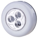 EMOS self-adhesive flashlight 3xAAA 10lm/-m IPXX; white