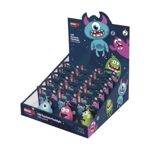 EMOS svítilna přívěšek 3xLR54 5lm/-m IPXX ;příšerky disp.box18