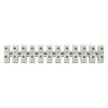 EMOS terminal block. in-line 12x 6 mm2; white /KL1/ 015