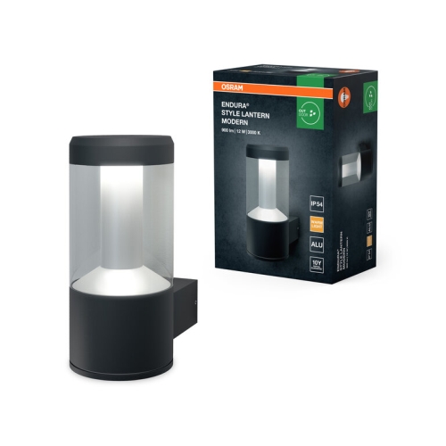 ENDURA STYLE LANTERN MODERN 12W DG OSRAM