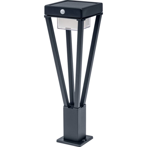 ENDURA® Style Solar Bouquet 50cm Post Sensor 6W Black