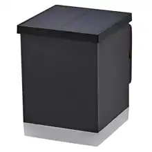 ENDURA® Style Solar Wall Quadro Dark Gray