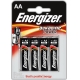 ENERGIZER alkaline battery ALKALINE.POWER AA/LR6 ;BL4