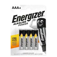 ENERGIZER alkaline battery ALKALINE.POWER AAA/LR03 ;BL4