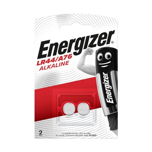 ENERGIZER alkaline button battery LR44/A76; BL2