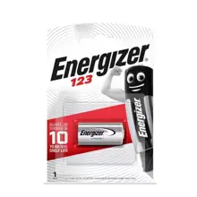 ENERGIZER lithium battery photo. CR123/A123/CR17345; BL1