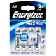 ENERGIZER lithium battery ULTIMATE.LITHIUM AA/FR6/L91 ;BL4