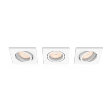 ENNEPER recessed white 3xNW 230V