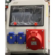 EROCOMM socket outlet 16/5 + 2x 16/1 incl. protectors Z52.210DZ