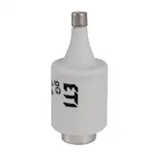 ETI pojistka.keramická DII-10A/gG zpožděná 500V červená