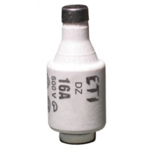 ETI pojistka.keramická DII-16A normální 500V šedá