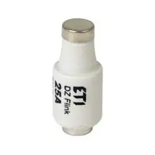 ETI pojistka.keramická DII-25A normální 500V žlutá