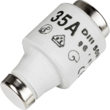 ETI pojistka.keramická DIII-35A normální 500V černá