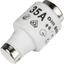 ETI pojistka.keramická DIII-35A normální 500V černá