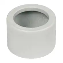 External straight gland from PE for steel pipes ČSN diameter 20.4 mm