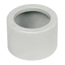 External straight gland from PE for steel pipes ČSN diameter 28.3 mm