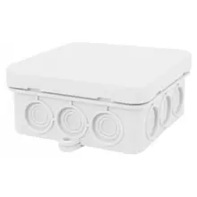 FAMATEL plaster box K12 85x85x40mm IP55; gray hinged lid