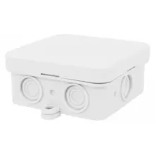 FAMATEL plaster box K8 75x75x36mm IP55; gray hinged lid