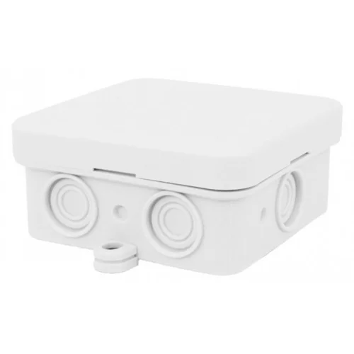 FAMATEL plaster box K8 75x75x36mm IP55; gray hinged lid