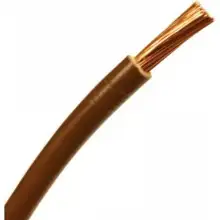 Fixed wire CY 4mm; brown