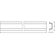 FLAT PROFILES FOR LED STRIPS -PF01/UW/22X6/10/1