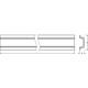 FLAT PROFILES FOR LED STRIPS -PF03/UW/25X7/12/1