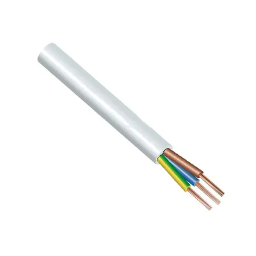 Flexible cable CYSY 5x1.5mm (HO5VV-F); white