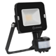 FLOODLIGHT COMPACT SENSOR 10W 840 SYM 100 BK