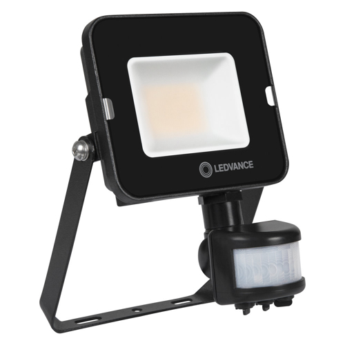FLOODLIGHT COMPACT SENSOR 20W 830 SYM 100 BK